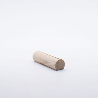 Wooden Rounded Card Holder