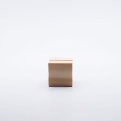 Wooden Square Card Holder