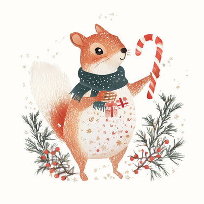 Winter Squirrel