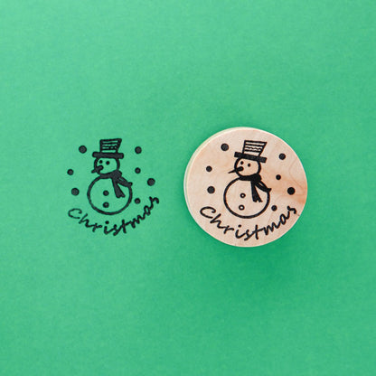 Snowman Stamp