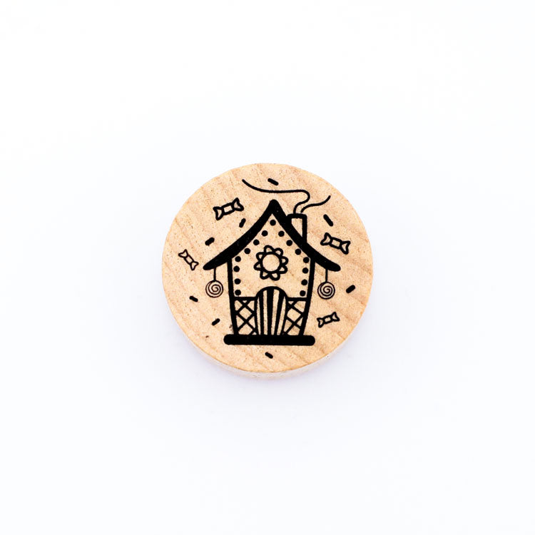 Winter House Stamp